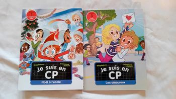 Lot de 2 livres je suis en cp