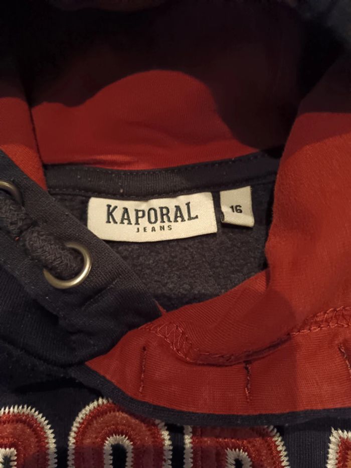 Sweat à capuche Kaporal 16 ans - photo numéro 6