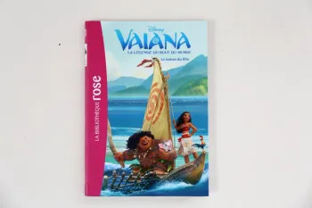 Livre "Vaiana, la légende du bout du monde: le roman du film" collection bibliothèque rose