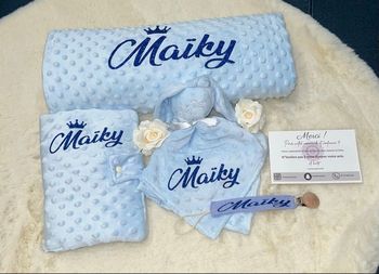 Kit naissance bébé garçon personnalisé