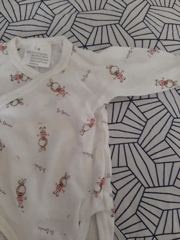 Body manche longue taille 1 mois - photo numéro 2