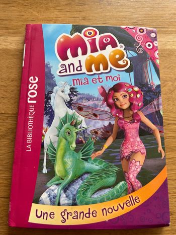 Livre bibliothèque rose mia and me tome 5