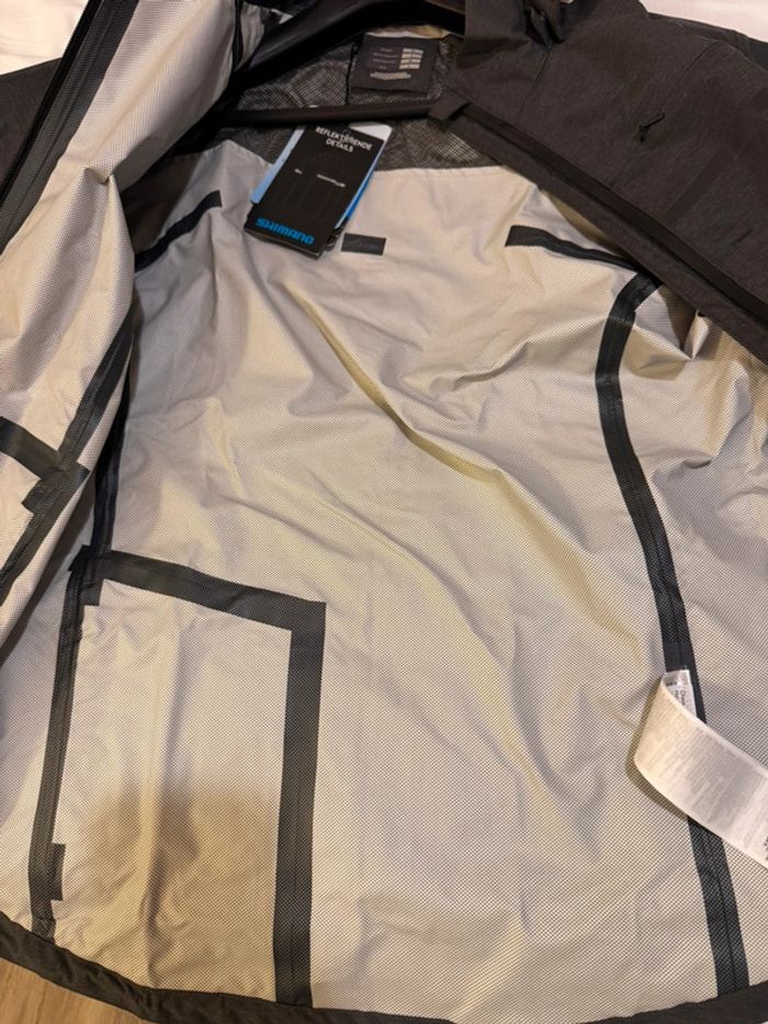 Veste imperméable coupe vent Hardshell (Moutain bike / VTT) neuve Shimano taille M - photo numéro 12