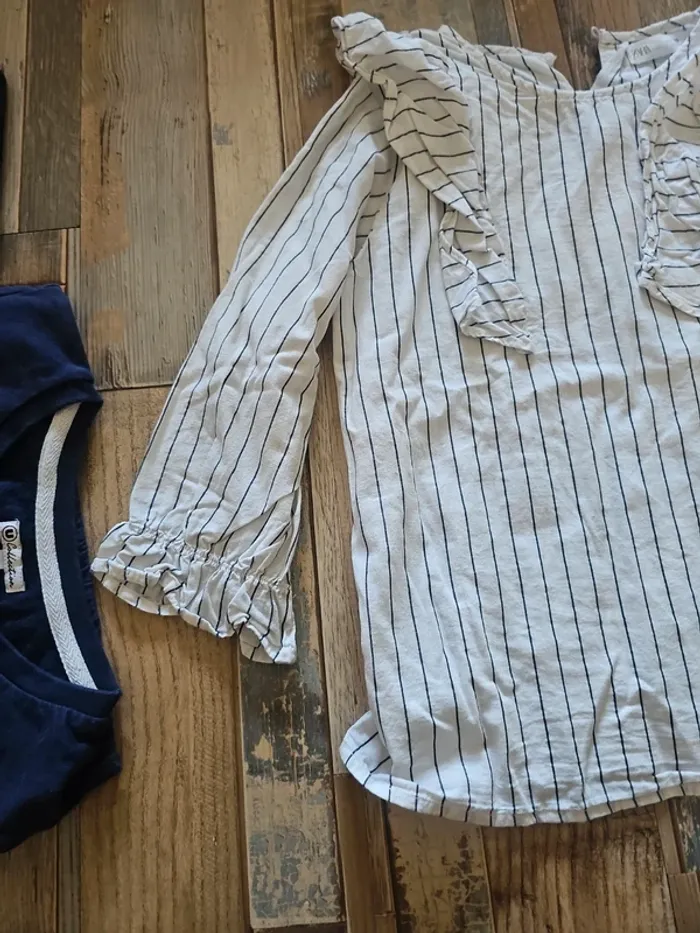 Chemise pour fille taille 10 ans marque zara - photo numéro 2