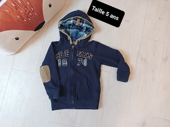 Sweat zippé 5ans Creeks 