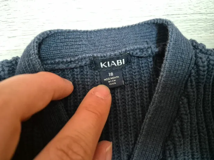 Gilet en maille Kiabi - photo numéro 2