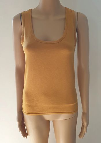 💜 Débardeur jaune taille M 38 #emyfleury_38femme