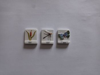 Lot de 3 fèves - thème nature/WWF