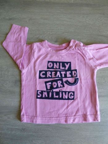 T-shirt manches longues 6 mois garçon