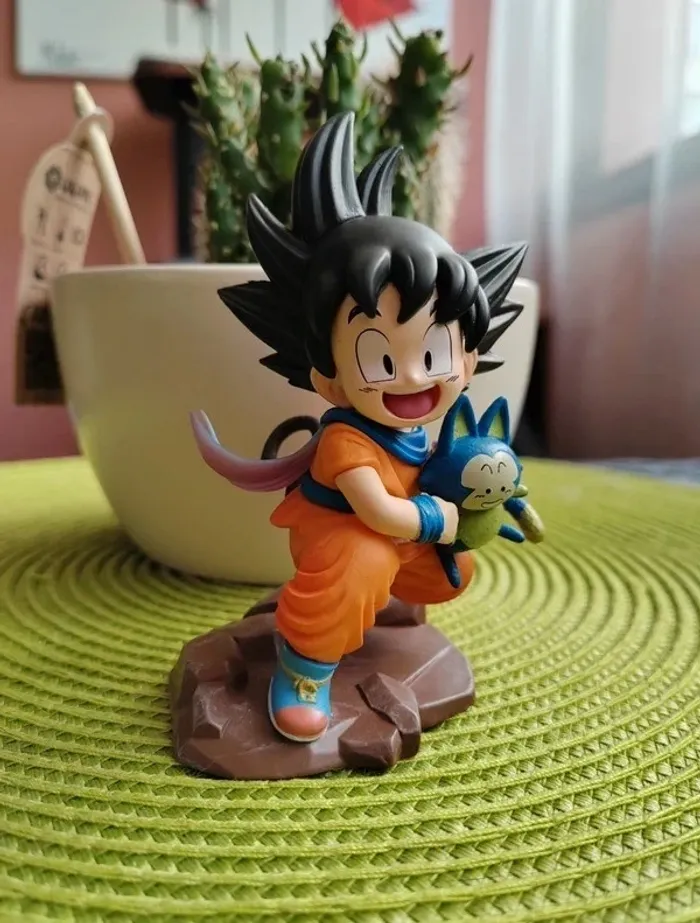 Figurine Dragon ball - Goku enfant avec plume - Neuve - photo numéro 5