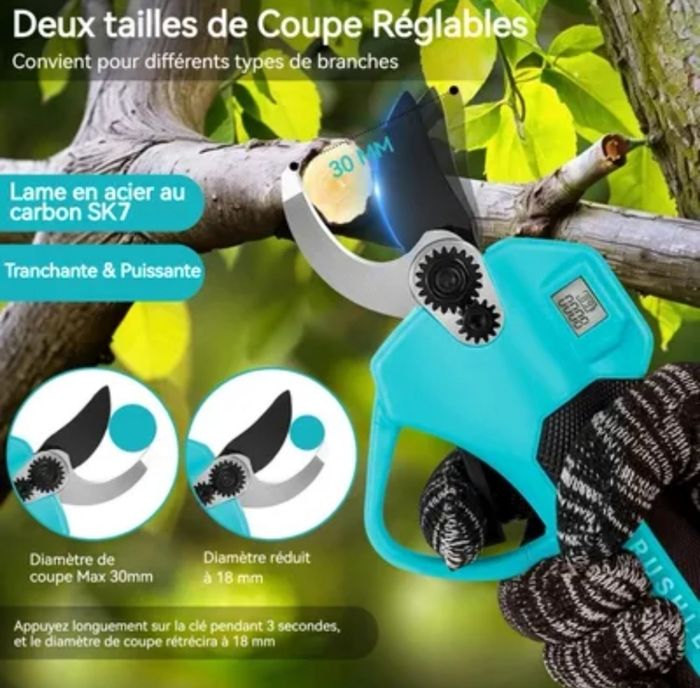 SÉCATEUR ÉLECTRIQUE - photo numéro 5