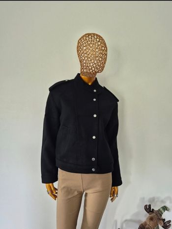 Manteau court Femme noir Taille M/38