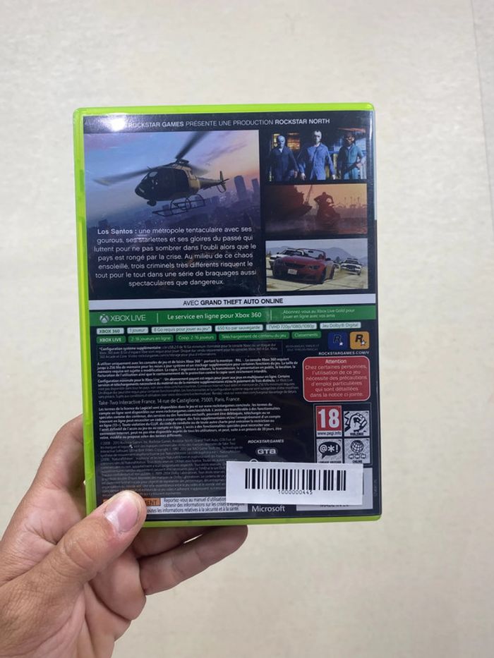 🎮 Grand Theft Auto V - Xbox 360 (Complet) - photo numéro 2