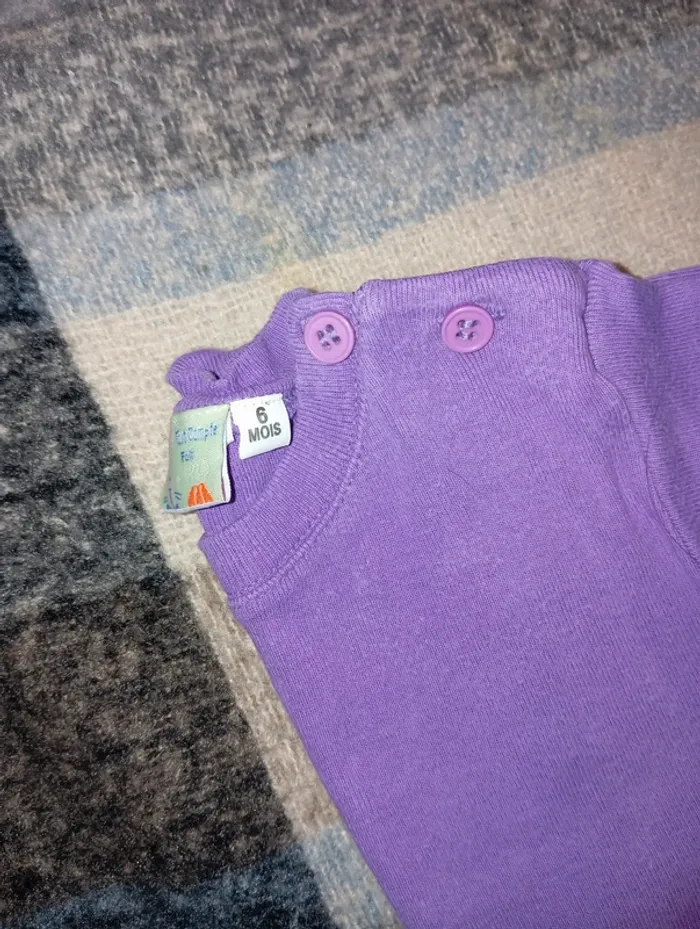 Lot de t-shirts manches courtes 6 mois - photo numéro 6