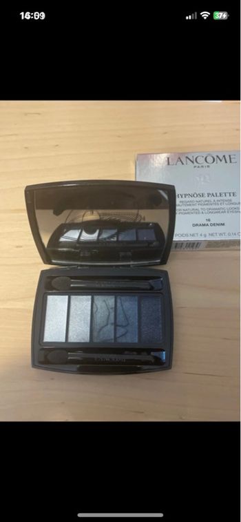 fard à paupières hypnose palette 16 drama denim lancôme