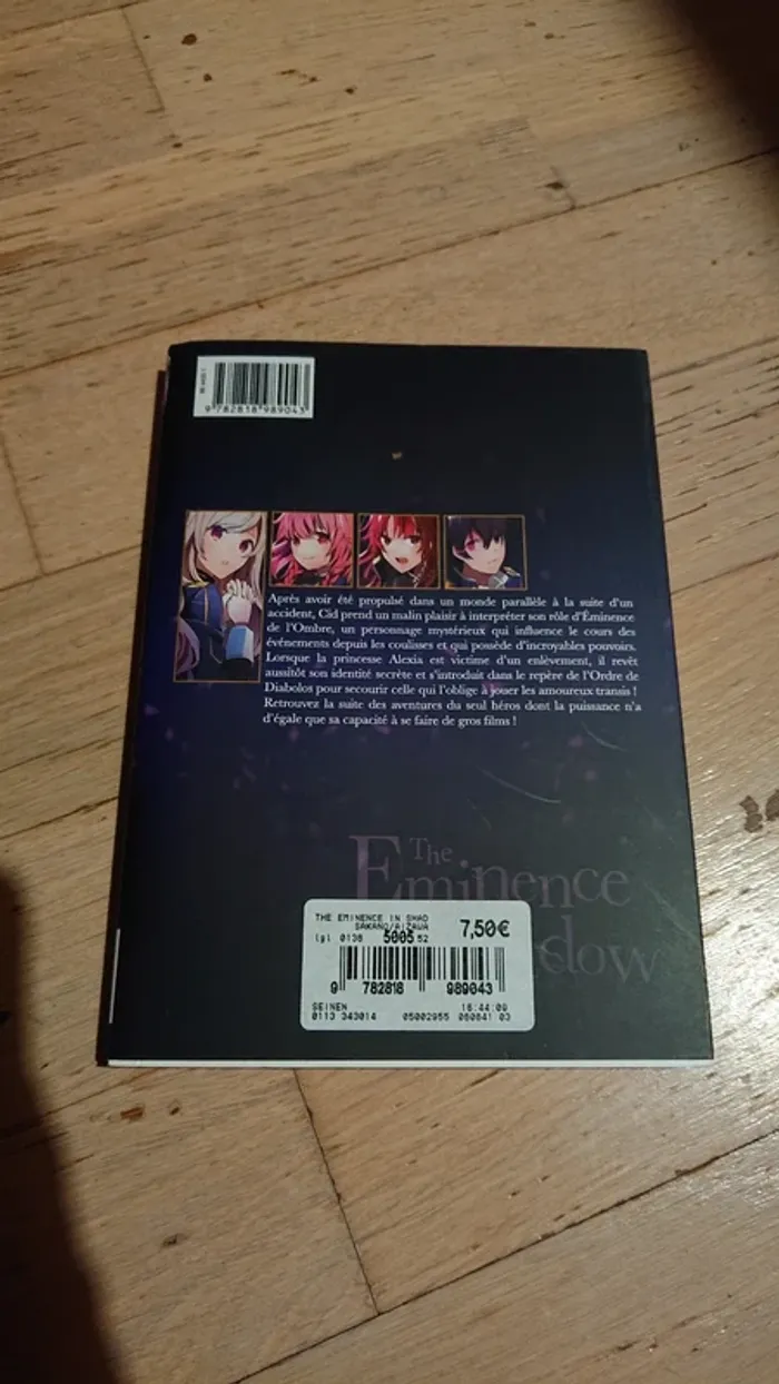 Manga "The eminence in shadow" Tome 2 - photo numéro 2
