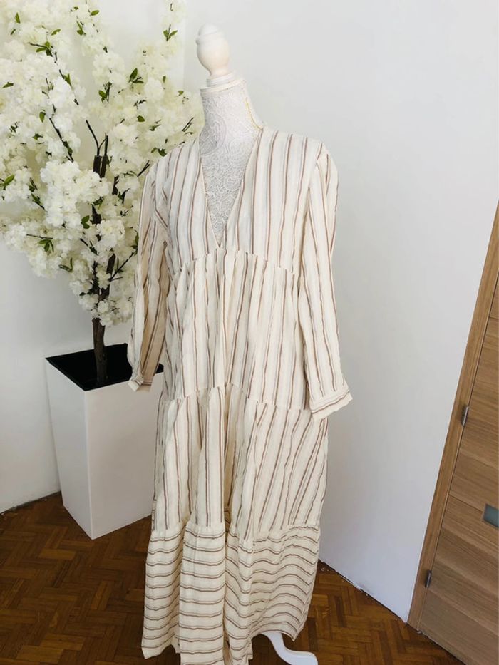 Robe longue zara neuve taille S - photo numéro 3