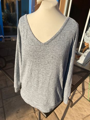 Pull gris Chine Valege S/M