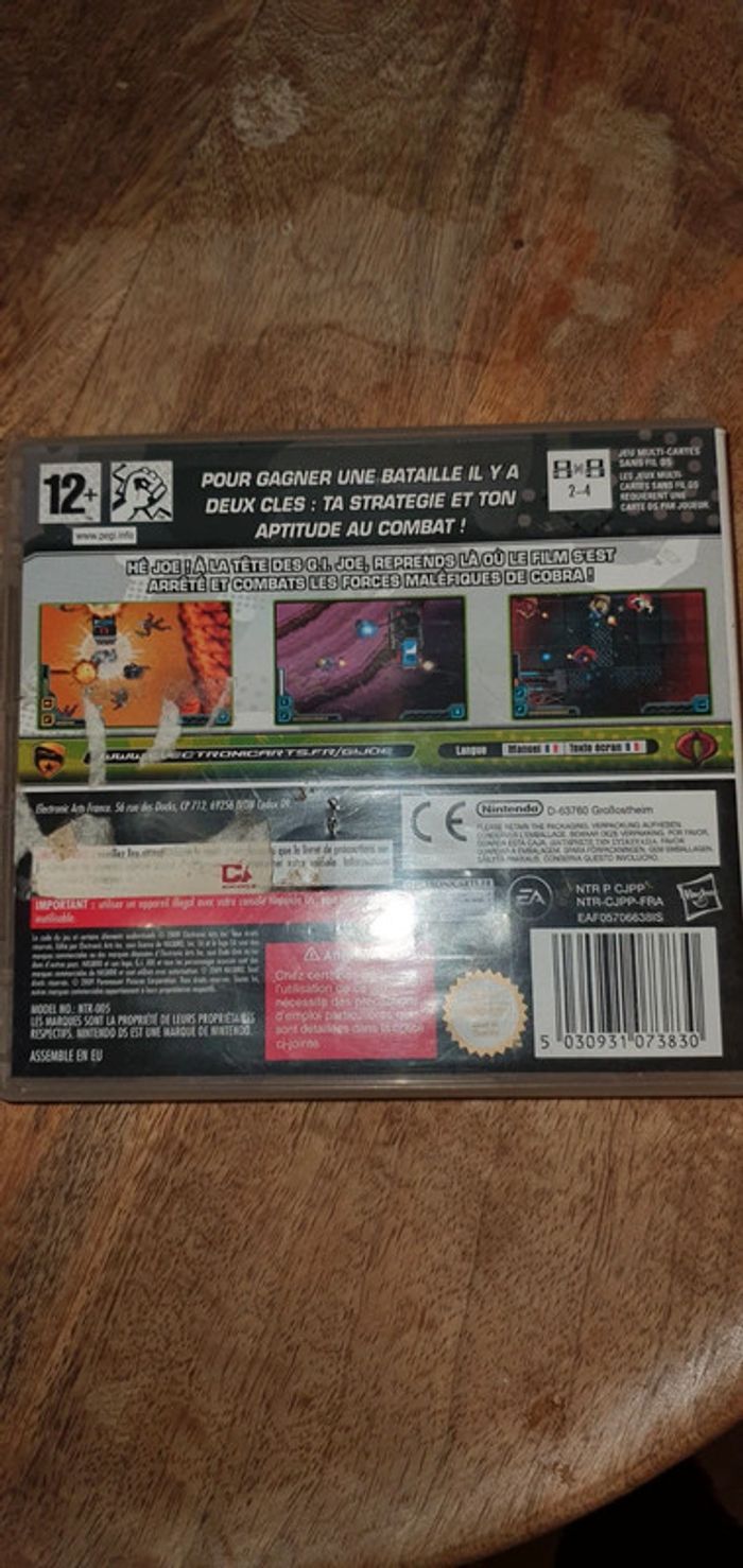 Jeu ds g.i.joe - photo numéro 2
