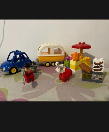 Lego duplo camping caravane