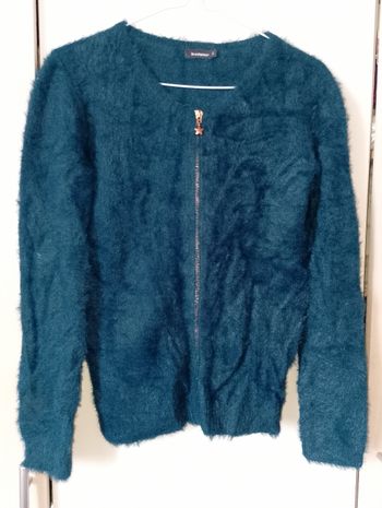 Gilet vert in extenso 12 ans TBE