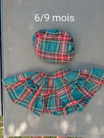 Tenue de Noël bébé fille 6/9 mois