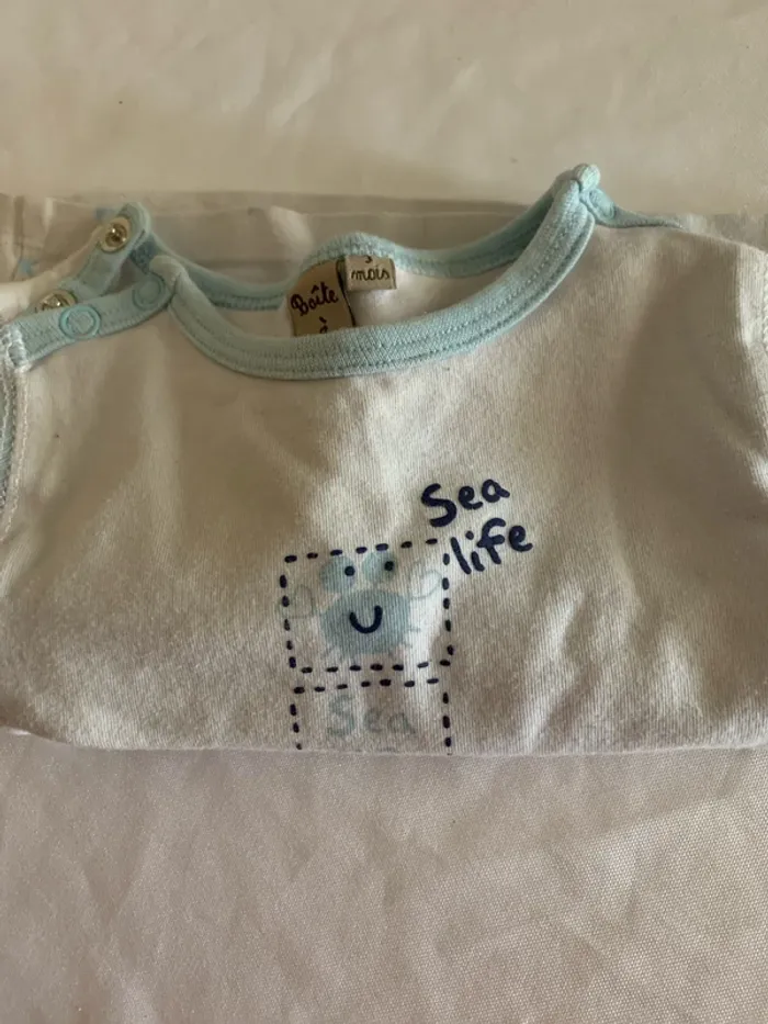 T shirt manches longues 3 mois - photo numéro 2