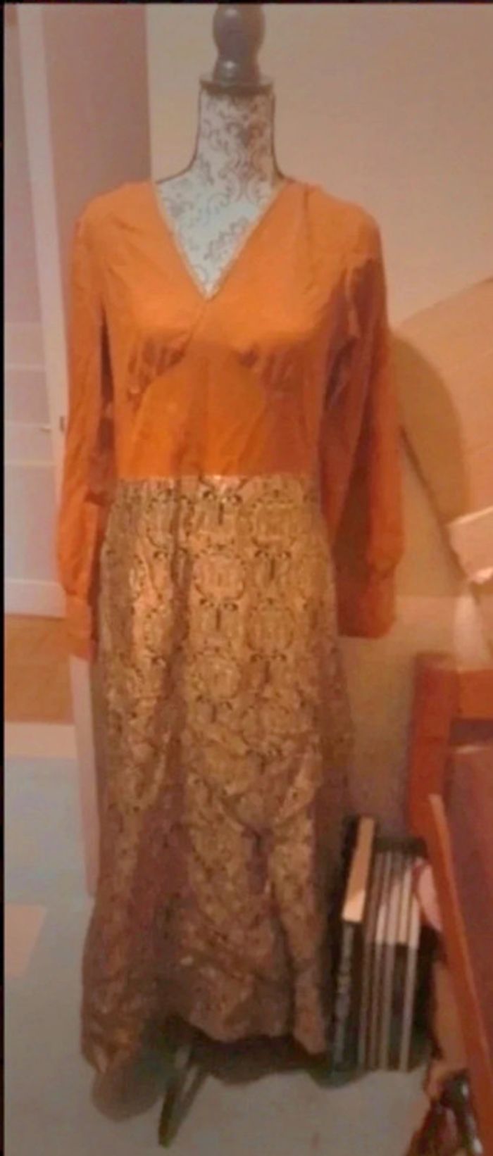 Robe longue style djellaba T38/40