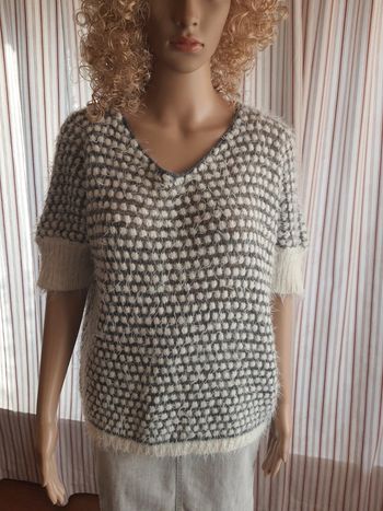 Pull manches courtes Comma, taille fr 38