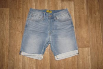 BERMUDA EN JEAN REGULAR "JACK & JONES" - TAILLE S - n°01