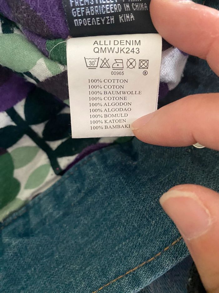 Veste en jeans doublée, Roxy, taille L - photo numéro 4