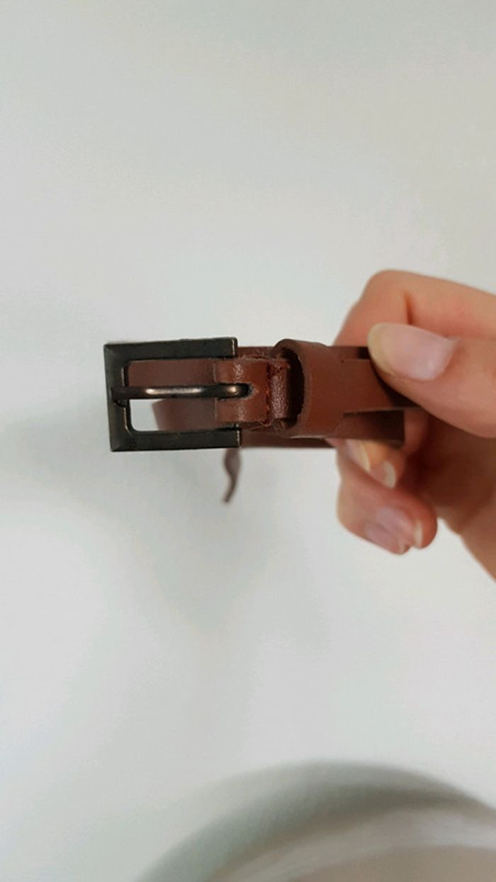 Petite ceinture marron