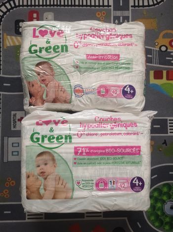 Lot 2 paquet love & green