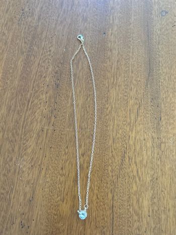 Collier pendentif strass