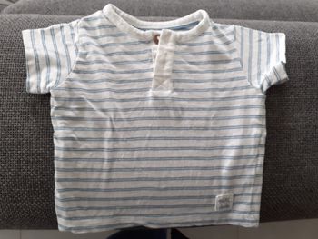 Lots 3 tee-shirts manche courtes 1 mois
