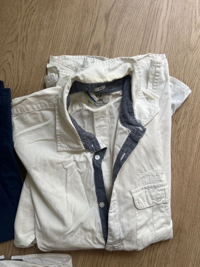 Vends lot de 5 chemises ( Jules celio) taille L / taille 4 (41/42) bon état - photo numéro 4