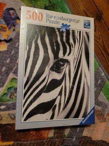 NEUF sous blister Puzzle Zèbre Zébra Ravensburger 500 pièces 147359