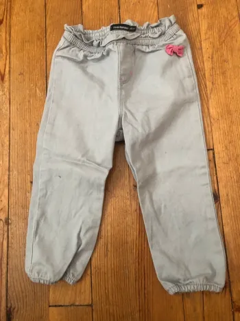 Jean élastique gris