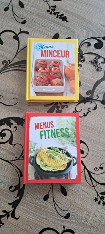 Lot de 2 petits livres de cuisine