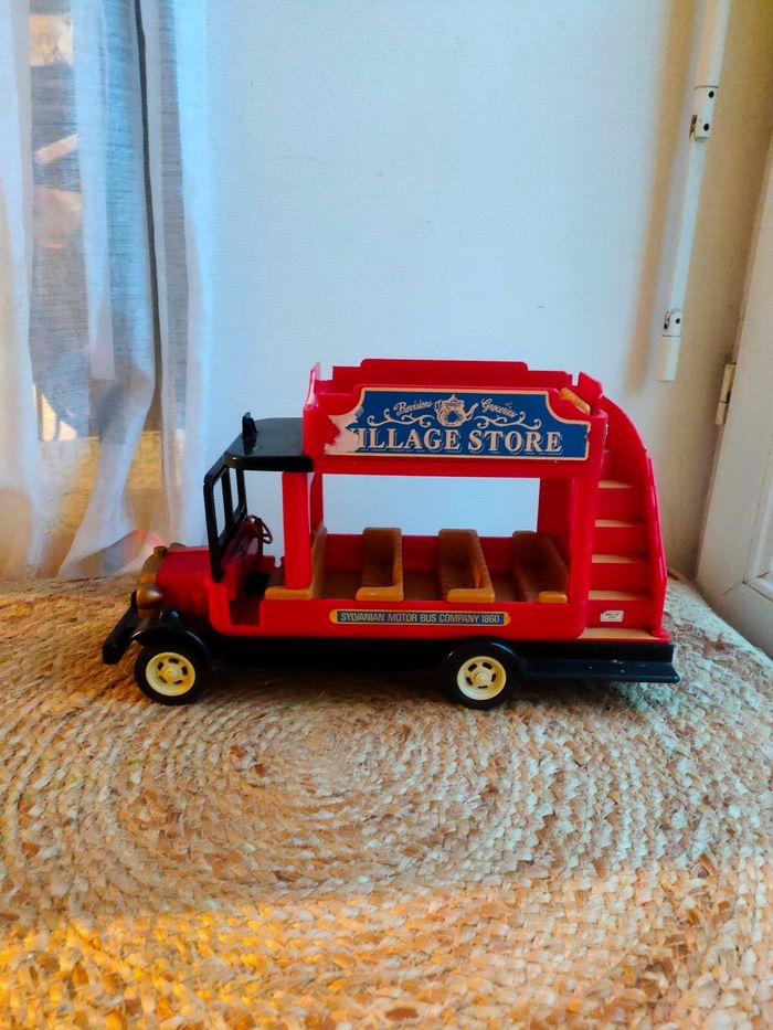Bus scolaire vintage Sylvanian Families - photo numéro 2
