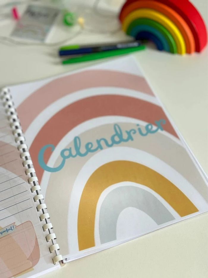 Cahier spirale reliée Agenda Scolaire 2024 2025 - photo numéro 14