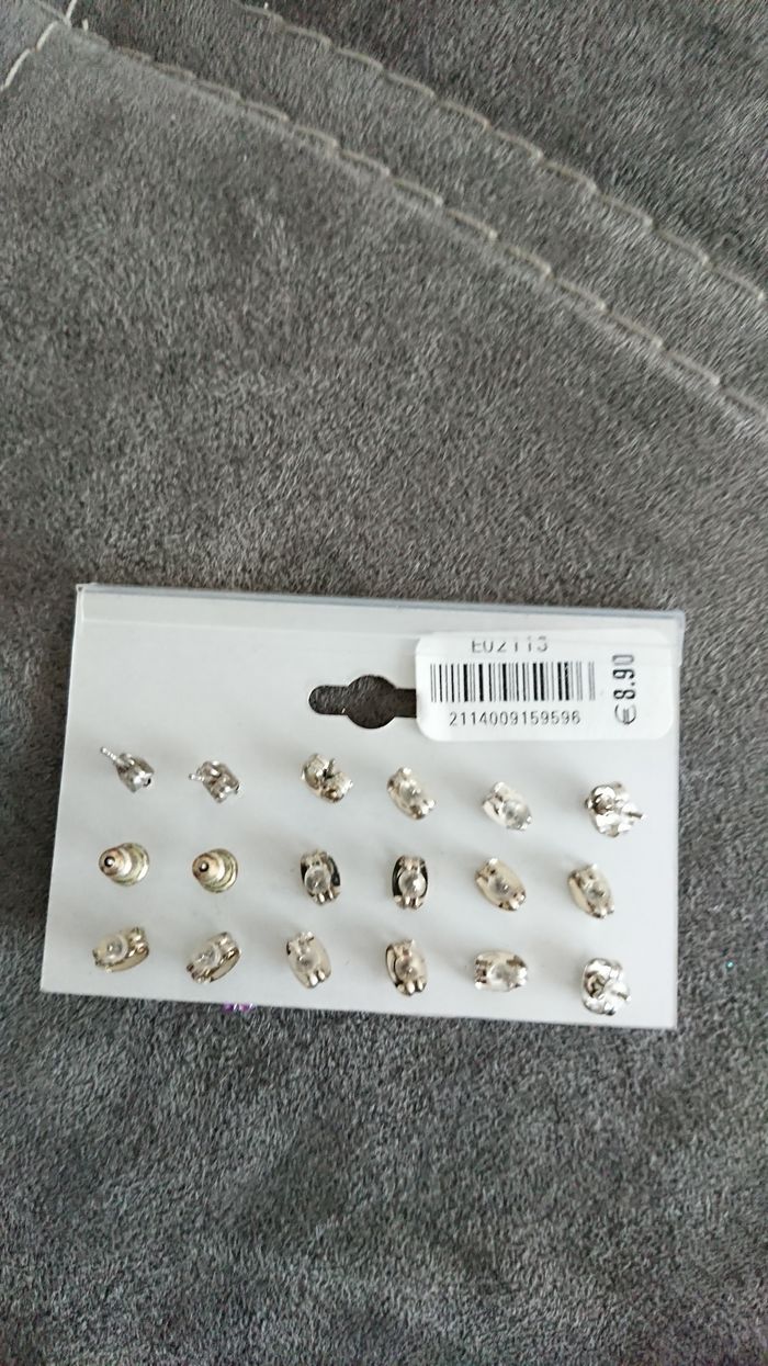 Plaquette de boucles d'oreilles - photo numéro 2