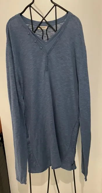 Pull homme Kaporal taille 44 - XXL coton et lin en très bon état