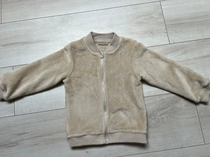 Gilet zippé fourré