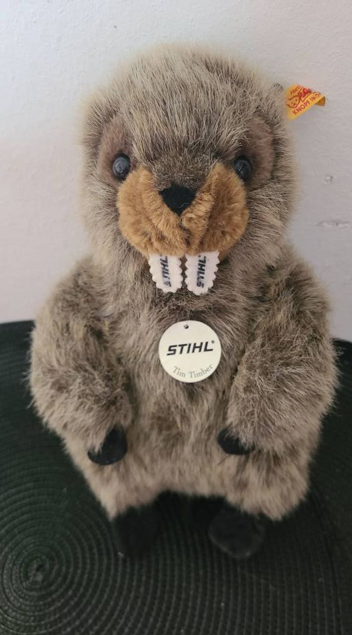 Castor en peluche STIHL Timber by Steiff