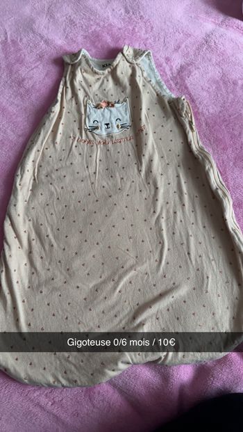 Gigoteuse 0/6mois