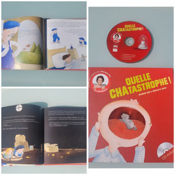 Livre avec CD 🐈 Quelle Chatastrophe ! 🐈