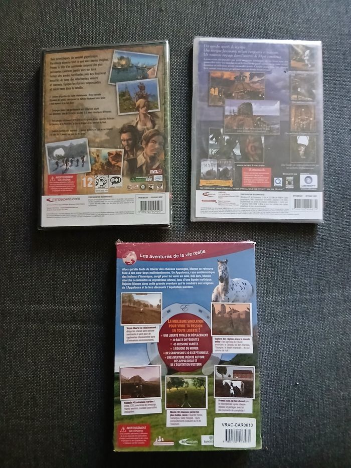Lot de 3 jeux de pc - photo numéro 4