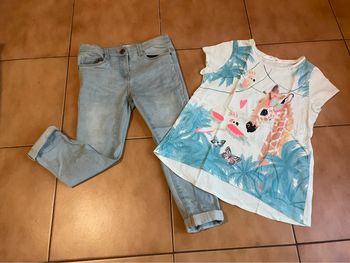 Ensemble 2 pièces fille 8 ans
