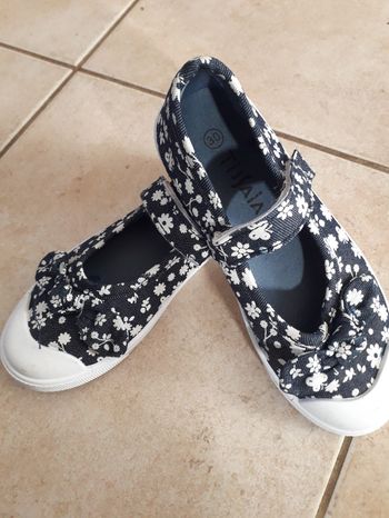 Ballerines à scratch 